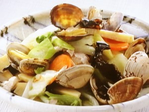 【きょうの料理】あさりの八宝菜のレシピ・大原千鶴