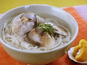 【きょうの料理】はまぐりうどんのレシピ・大原千鶴