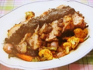 【ZIP！速水もこみちのMOCO''Sキッチン】もこみち流　豚肉のオーブン焼き～トリュフソースで〜のレシピ・速水もこみち