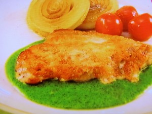 【ノンストップ】豚肉のソテーパセリソースのレシピ・坂本昌行・坂本昌行のOne Dish
