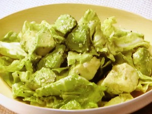 【きょうの料理】春キャベツのアボカドあえのレシピ・有元葉子