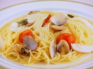 【上沼恵美子のおしゃべりクッキング】鯛とあさりのスパゲッティーニのレシピ・上沼恵美子・小池浩司