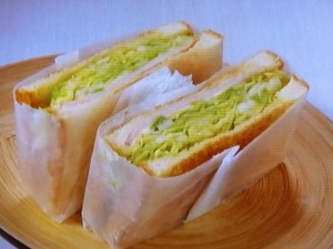 【きょうの料理ビギナーズ】たっぷり春キャベツサンドのレシピ・関岡弘美