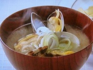あさり の 味噌汁 の 作り方