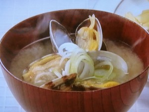 【きょうの料理ビギナーズ】あさりのみそ汁のレシピ・河野雅子