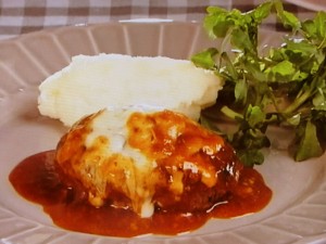 【水野真紀の魔法のレストラン】竹内流とろ～りトマチーハンバーグのレシピ・竹内啓二