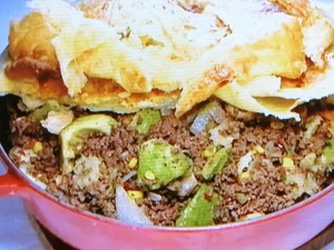 【ZIP！速水もこみちのMOCO''Sキッチン】もこみち流　メキシカンミートパイのレシピ・速水もこみち