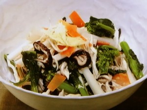 【きょうの料理】むしり鶏と春野菜の更紗（さらさ）あえのレシピ・鈴木登紀子