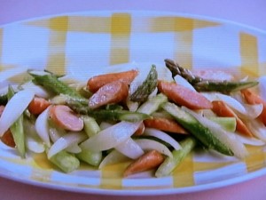 【上沼恵美子のおしゃべりクッキング】アスパラのマスタードソースのレシピ・上沼恵美子・小池浩司