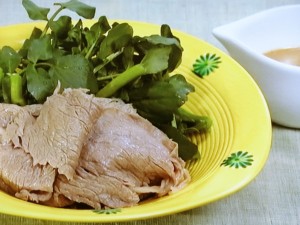 【きょうの料理】クレソンと牛しゃぶのマヨポンのレシピ・奥村彪生