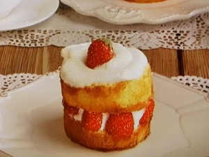 【キューピー３分クッキング】いちごショートケーキのレシピ・若山 曜子