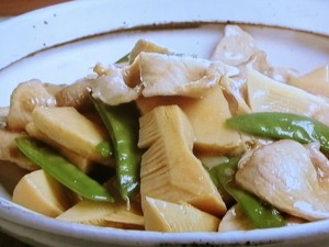 【キューピー３分クッキング】豚肉とたけのこの甘辛煮のレシピ・田口成子