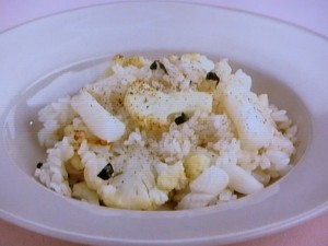 【上沼恵美子のおしゃべりクッキング】いかとカリフラワーのピラフのレシピ・上沼恵美子・小池浩司