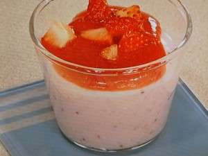 【キューピー３分クッキング】いちごムースのレシピ・若山 曜子