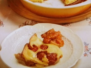 【キューピー３分クッキング】いちごのクラフティのレシピ・若山 曜子