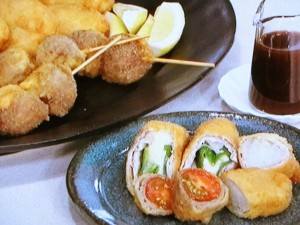 【キューピー３分クッキング】串カツ3種のレシピ・藤井恵