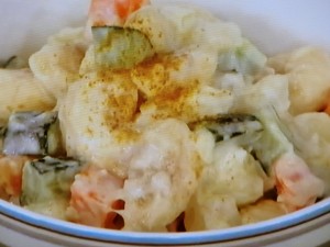 【あさイチ】カレー風味のマセドアンサラダのレシピ・クイズとくもり・福田芳子
