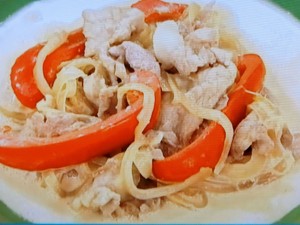 【あさイチ】豚肉のクリーム煮のレシピ・みんな！ゴハンだよ・牧野直子