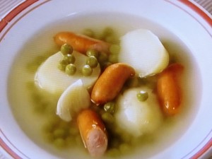【きょうの料理ビギナーズ】グリーンピースとじゃがいものスープのレシピ・河野雅子