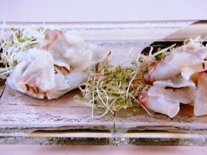 【上沼恵美子のおしゃべりクッキング】鯛の昆布じめ風のレシピ・上沼恵美子・岡本健二