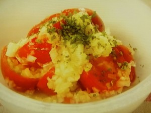 【男子ごはん】オニオントマトサラダのレシピ・国分太一・栗原心平