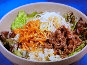 【キューピー３分クッキング】もち麦のピビンパ風サラダのレシピ・柳瀬 久美子
