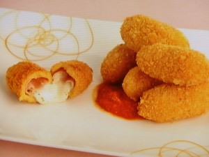 【上沼恵美子のおしゃべりクッキング】モッツァレラチーズのフライのレシピ・上沼恵美子・小池浩司