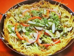 【ZIP！速水もこみちのMOCO''Sキッチン】もこみち流　ベジタブルパスタパエリアのレシピ・速水もこみち