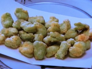【おかずのクッキング】そら豆の金ぷらのレシピ・土井善晴