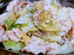 【ノンストップ】豚バラレタス炒めのレシピ・笠原将弘・笠原将弘のおかず道場