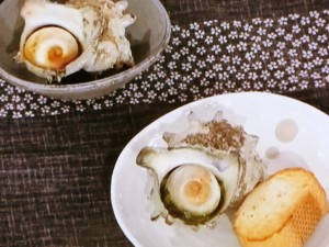 【噂の東京マガジン　やってTRY！】サザエのつぼ焼き～ガーリックバター風味＆和風だしのレシピ・荏原正典