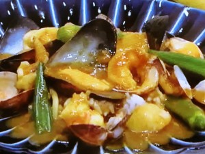 【夢の３シェフ競演】魚介の和風だしカレーのレシピ・中嶋貞治・夢の３シェフ競演
