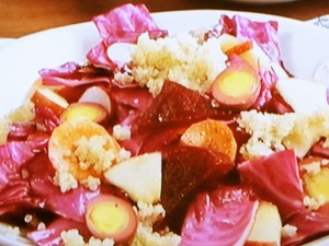 【キューピー３分クッキング】キヌアと赤い野菜のパワーサラダのレシピ・柳瀬 久美子