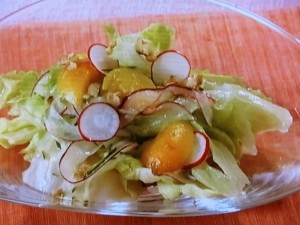 【きょうの料理】完熟梅のサラダのレシピ・大原千鶴