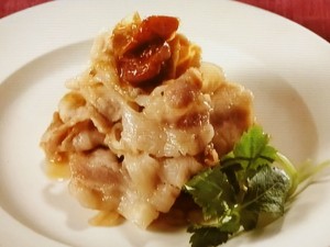 【きょうの料理】豚肉のサッと煮 梅風味のレシピ・大原千鶴