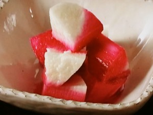 【きょうの料理】長芋の赤梅酢漬けのレシピ・大原千鶴