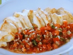【きょうの料理ビギナーズ】鶏むねソテーの野菜ソースのレシピ・河野雅子