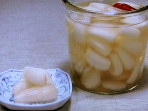 【きょうの料理】らっきょうの甘酢漬けのレシピ・大原千鶴