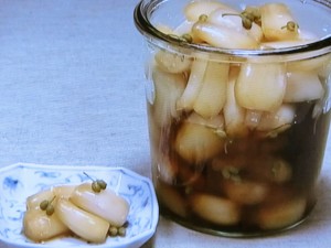 【きょうの料理】らっきょうの実ざんしょう漬けのレシピ・大原千鶴