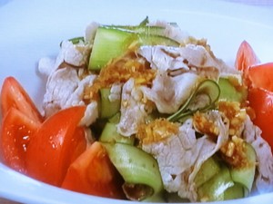 【きょうの料理ビギナーズ】豚しゃぶサラダのレシピ・河野雅子