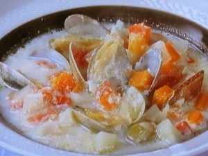 【きょうの料理ビギナーズ】あさりの豆乳スープのレシピ・河野雅子