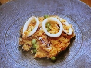 【ZIP！速水もこみちのMOCO''Sキッチン】もこみち流　イカと野菜のクスクスのレシピ・速水もこみち