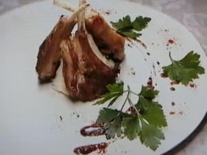 【ZIP！速水もこみちのMOCO''Sキッチン】もこみち流　骨付きラム肉のオーブン焼き～トリュフソースでのレシピ・速水もこみち