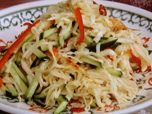 【きょうの料理】切り干し大根のソムタム風サラダのレシピ・みないきぬこ
