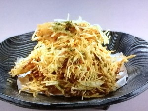 【上沼恵美子のおしゃべりクッキング】じゃがいもの蓑（みの）揚げのレシピ・上沼恵美子・岡本健二