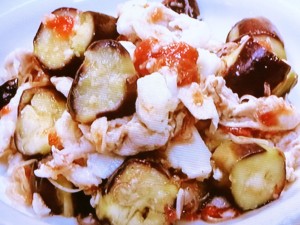 【きょうの料理】夏の豚なす 梅おかか風味のレシピ・小林まさみ