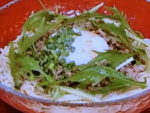 【ノンストップ】するする食べれる油そば風そうめんのレシピ・検索きょうのおしゃレシピ