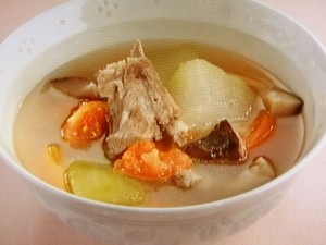 【上沼恵美子のおしゃべりクッキング】冬瓜とスペアリブのスープのレシピ・上沼恵美子・石川智之