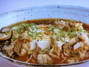 【上沼恵美子のおしゃべりクッキング】とろとろきのこ豆腐のレシピ・上沼恵美子・岡本健二