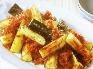 【きょうの料理ビギナーズ】ズッキーニのコンビーフ炒めのレシピ・河野雅子